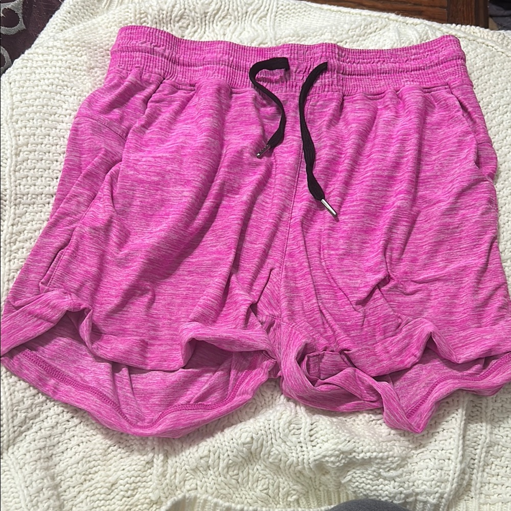 Born Primitive Pink Athletic Shorts Elastic Waistband